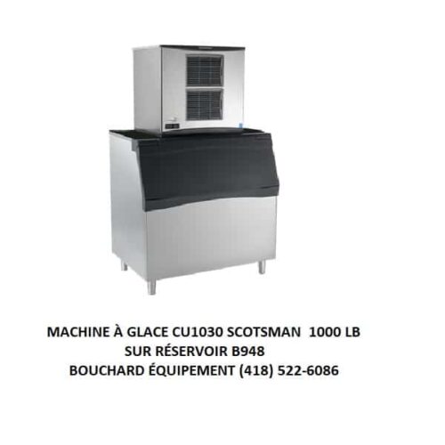 Machine à glace 1000 lb machine à glace grande capacité scotsman modèle cu1030sa petits cubes ou demi cube ou modèle CU1030MA moyen cube