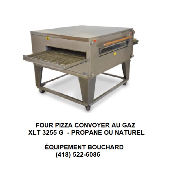 Four Pizza convoyeur rotatif au gaz propane ou naturel XLT 3255